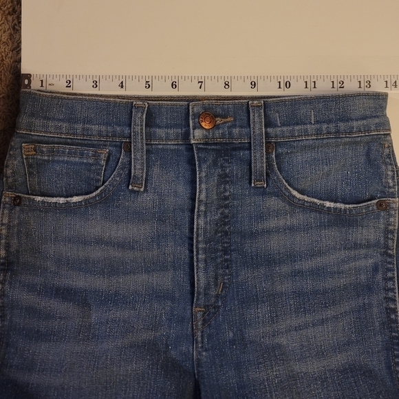 MADEWELL RETRO FLARE LIGHTWASH JEANS, SZ 26 - Picture 11 of 15